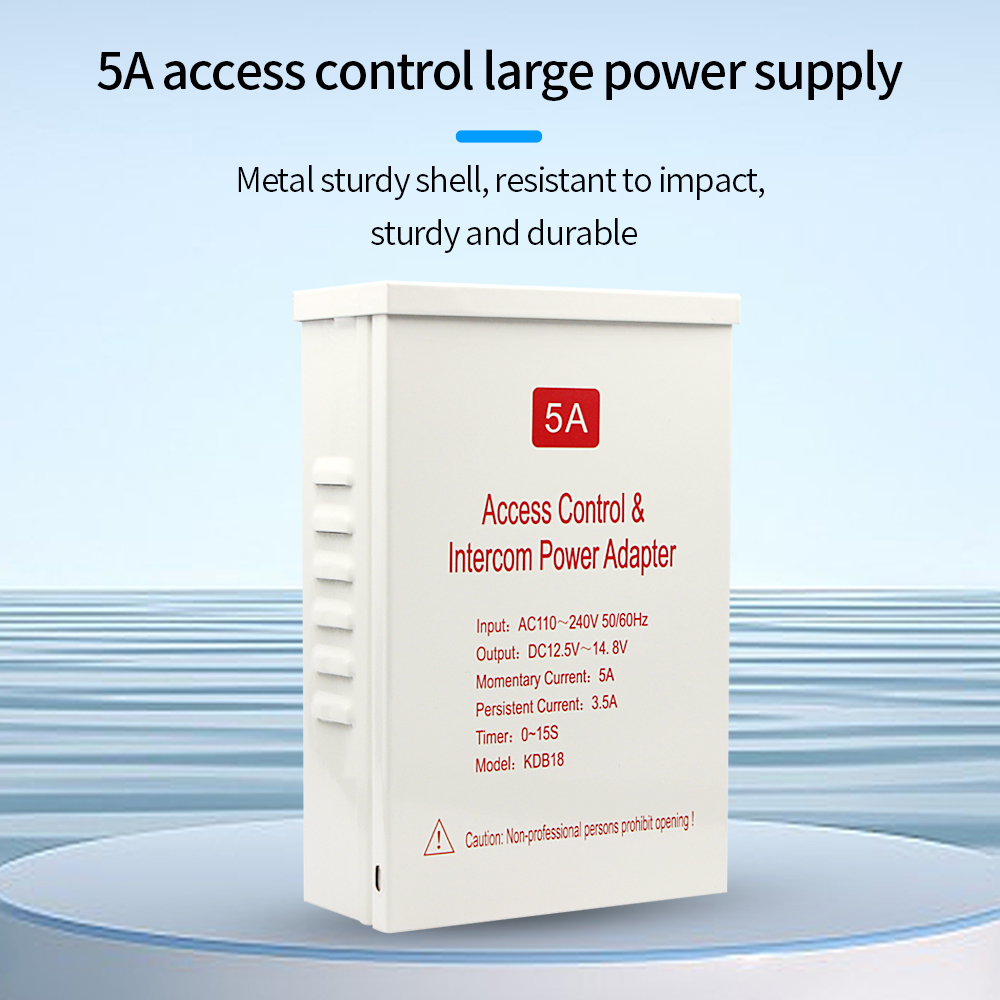 Raniproof DC 12V Access Contro - огляд і ціна Access Control Power Supply 12V 5A