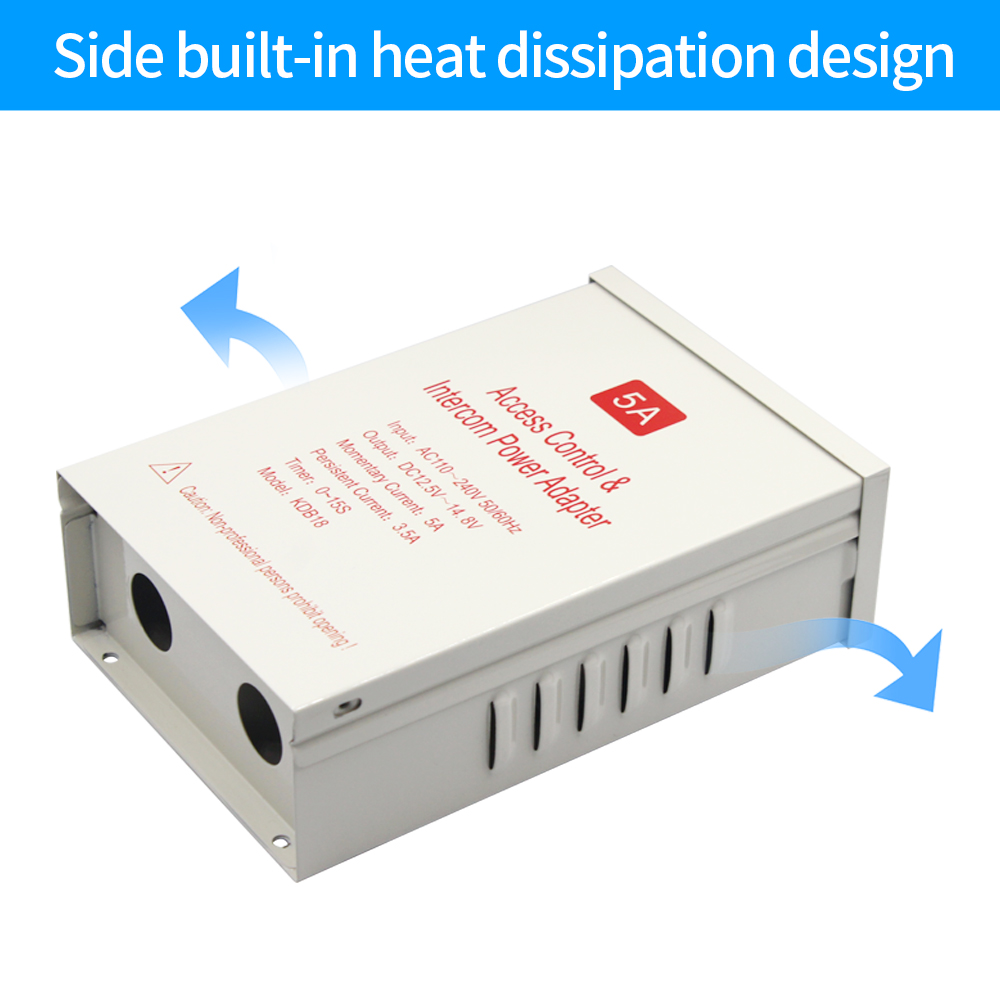 Raniproof DC 12V Access Contro - огляд і ціна Access Control Power Supply 12V 5A