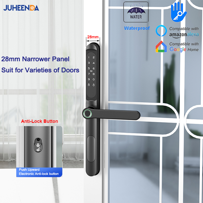 TTLock App Smart Aluminum Door - огляд і ціна Door Access Control Keypad Rfid