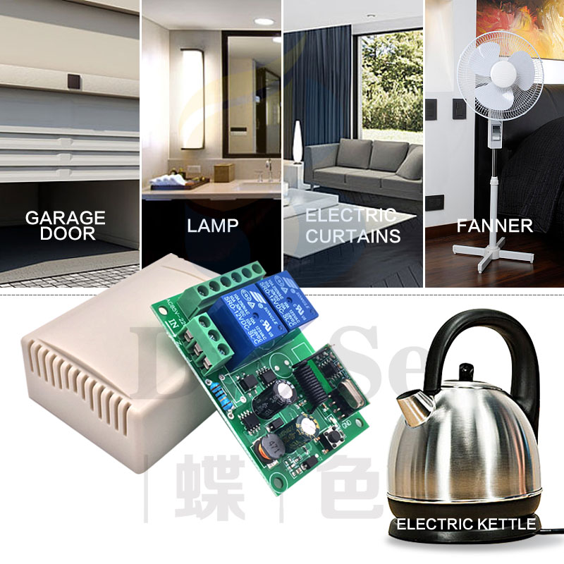 433MHz Universal Wireless Remo - огляд і ціна Turnstile Gate Access Control